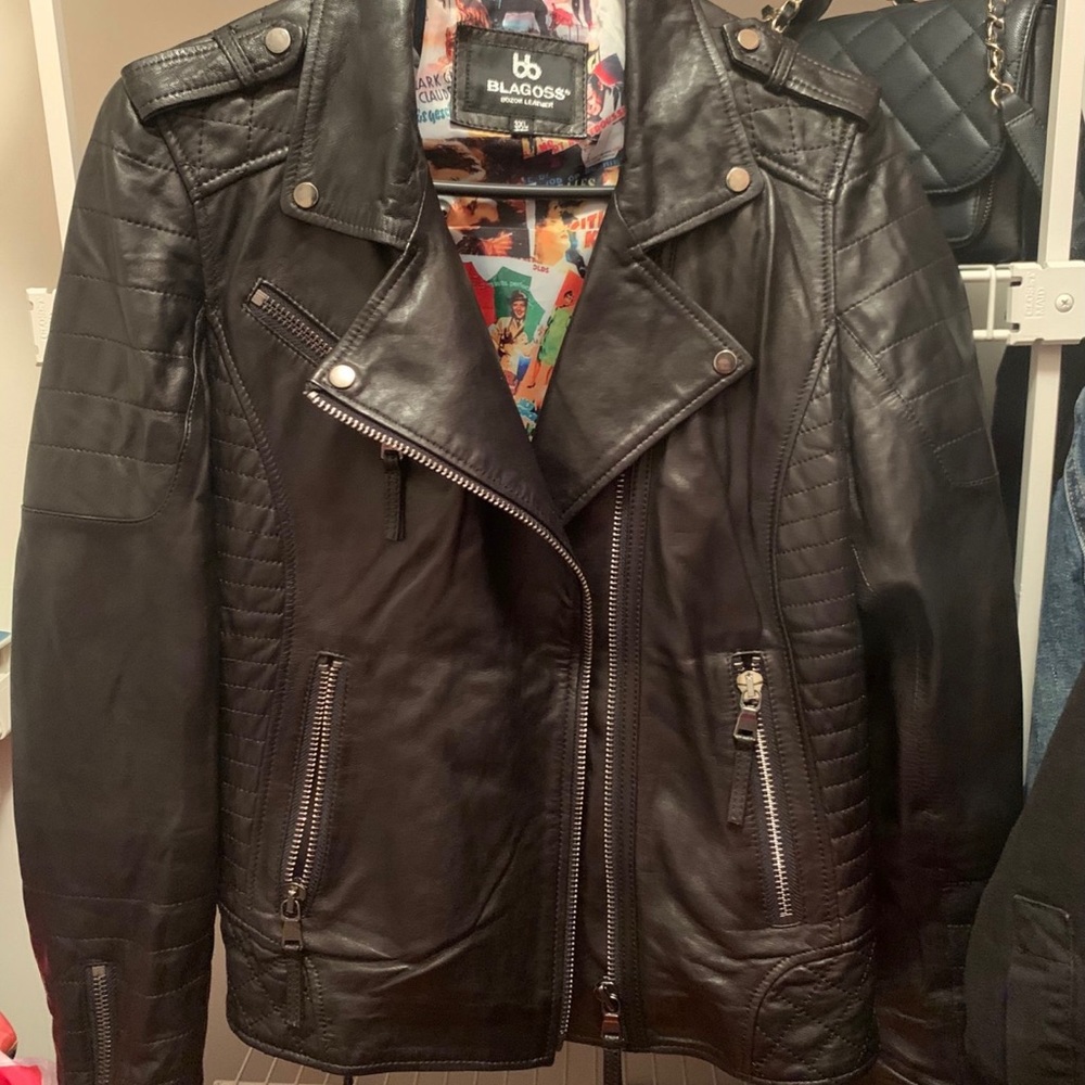 Leather jacket , perfect condition!